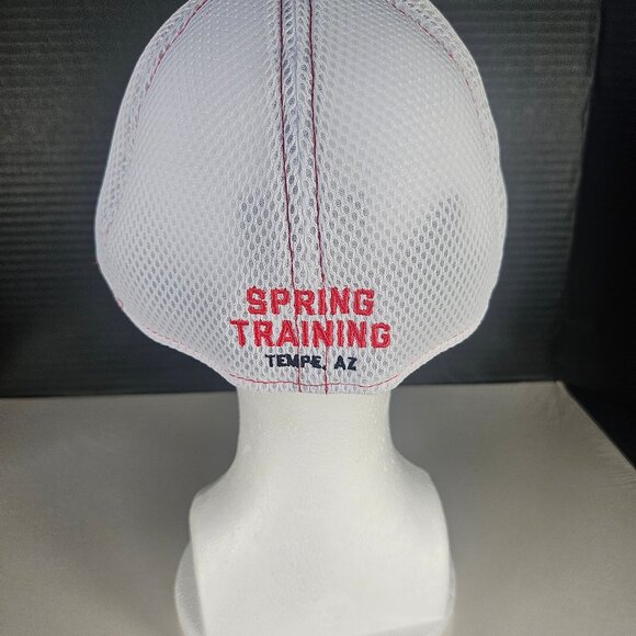 New Era 39 Red, White, Navy Silver Los Angeles Angels of Anaheim Collection Cap - Picture 6 of 11